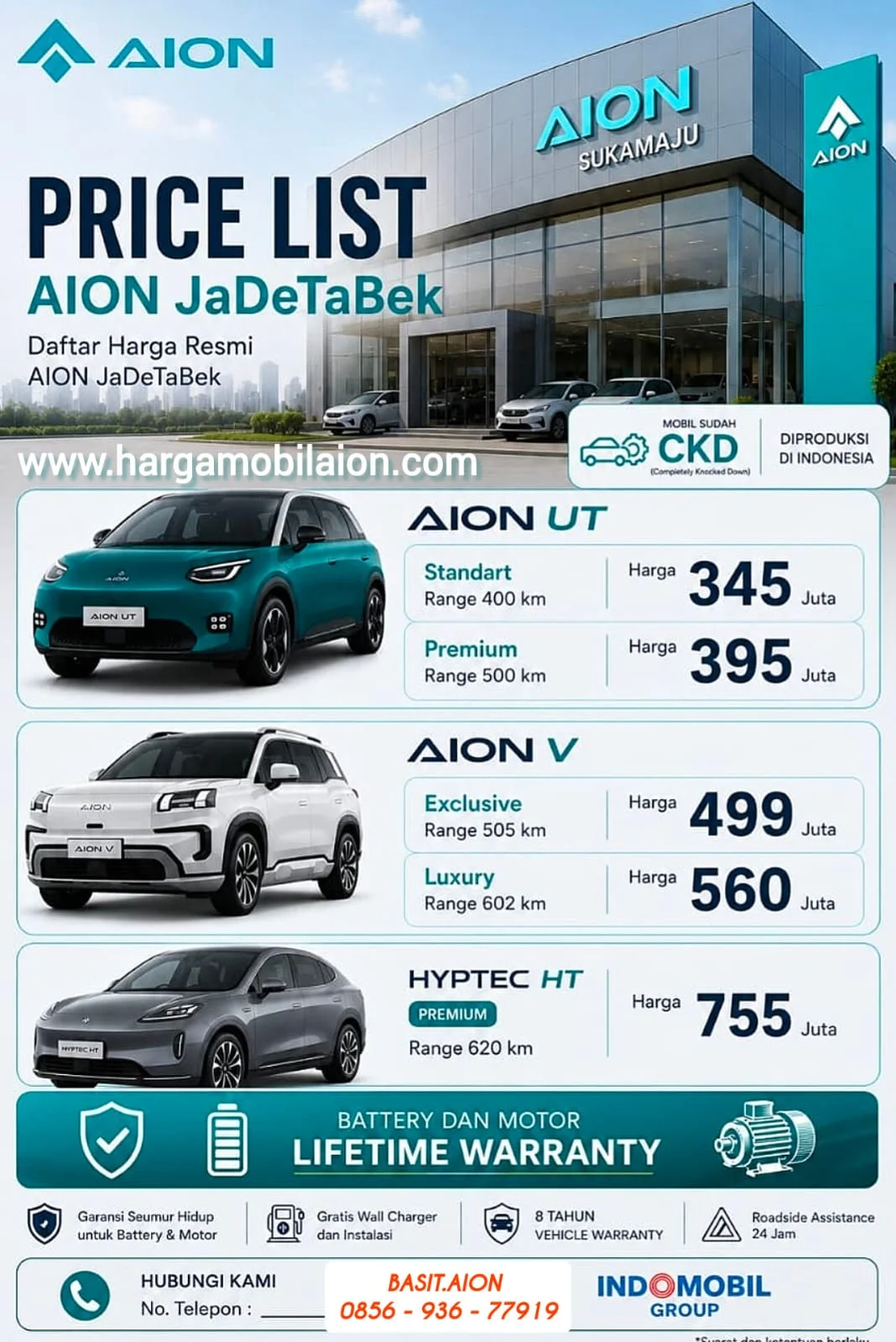 harga ion depok